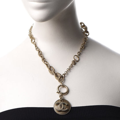 Chanel Chain N°5 CC Necklace Gold 2 of 8