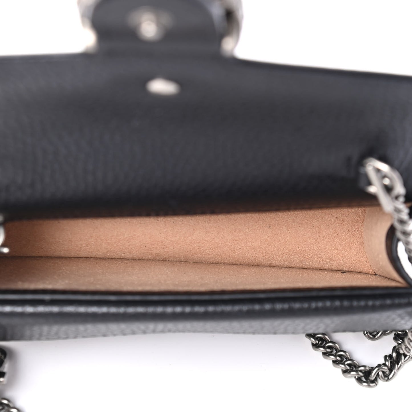 Calfskin Super Mini Dionysus Shoulder Bag Black