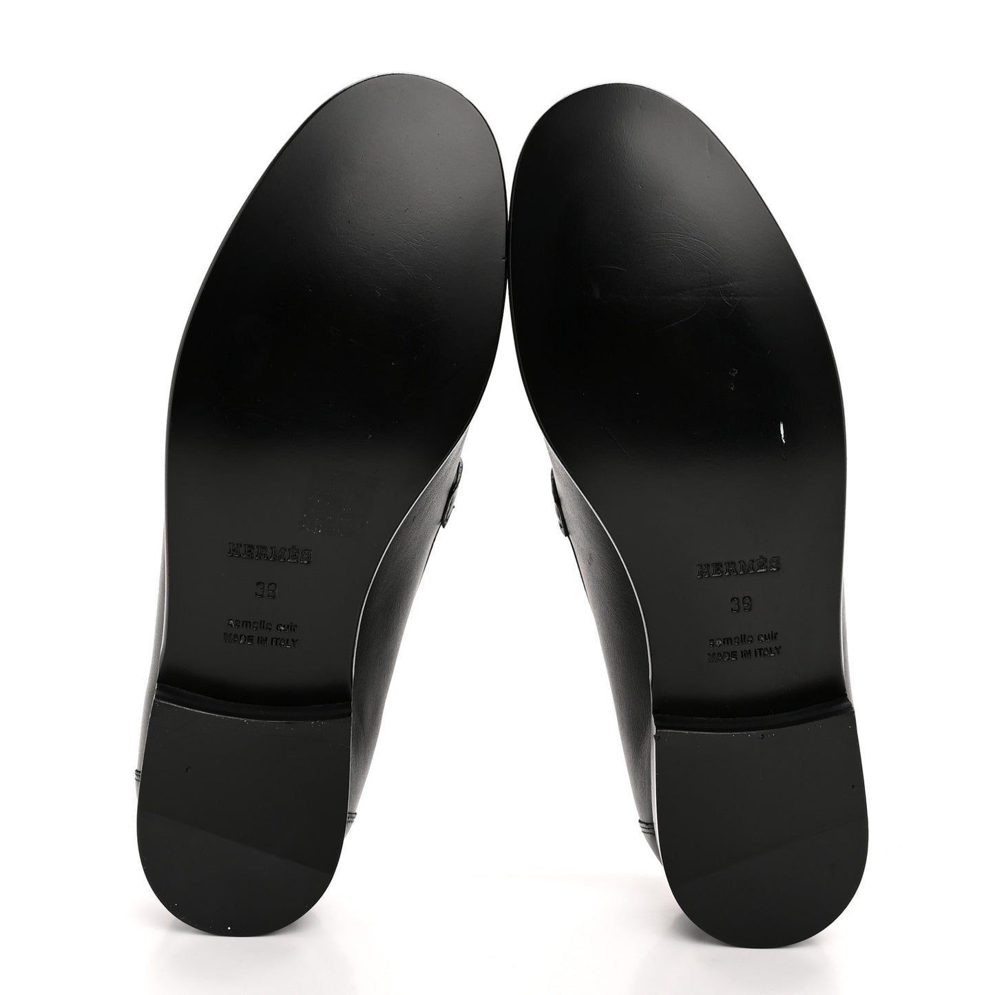 Calfskin Womens Destin Loafers 39 Black