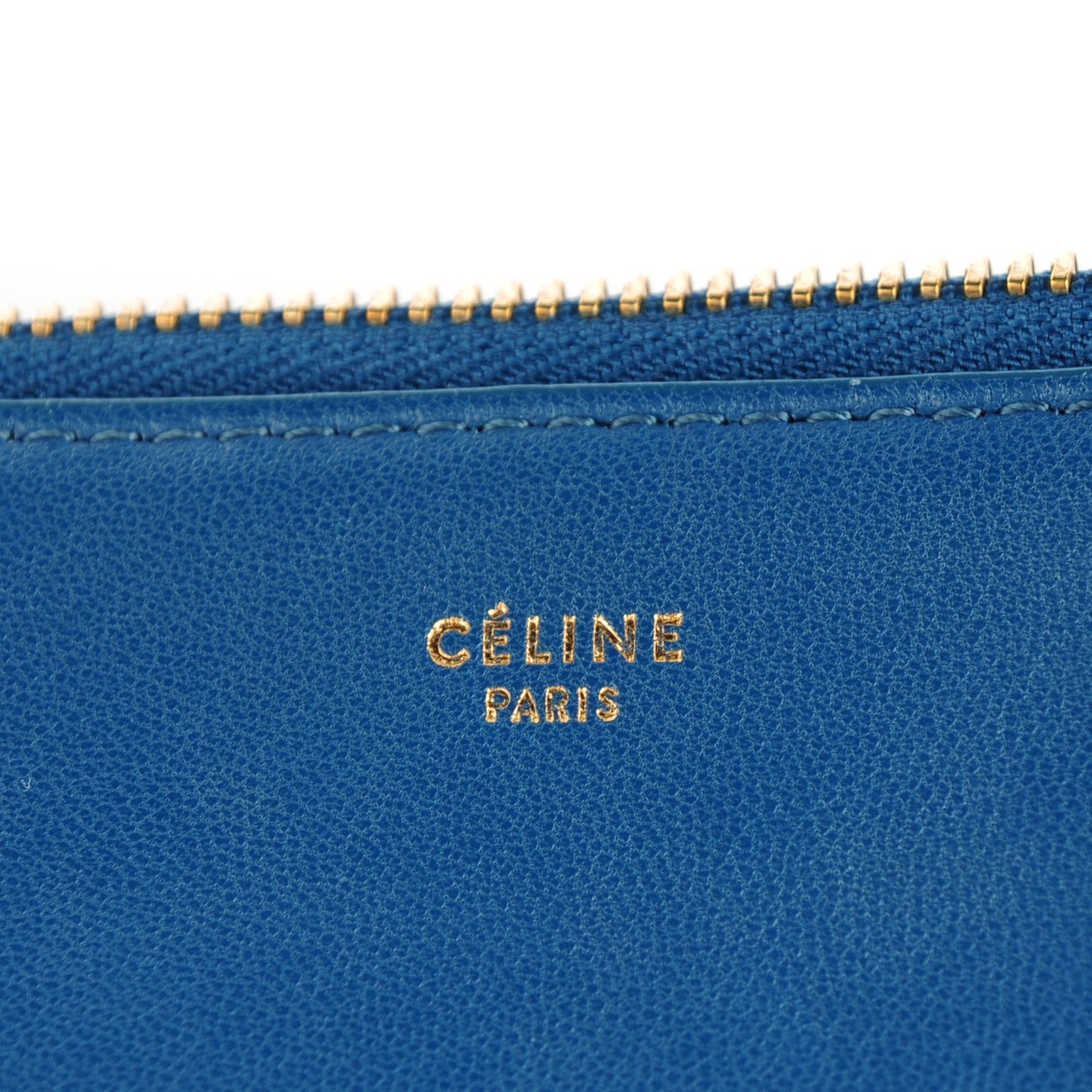 Lambskin Large Trio Crossbody Metallic Blue