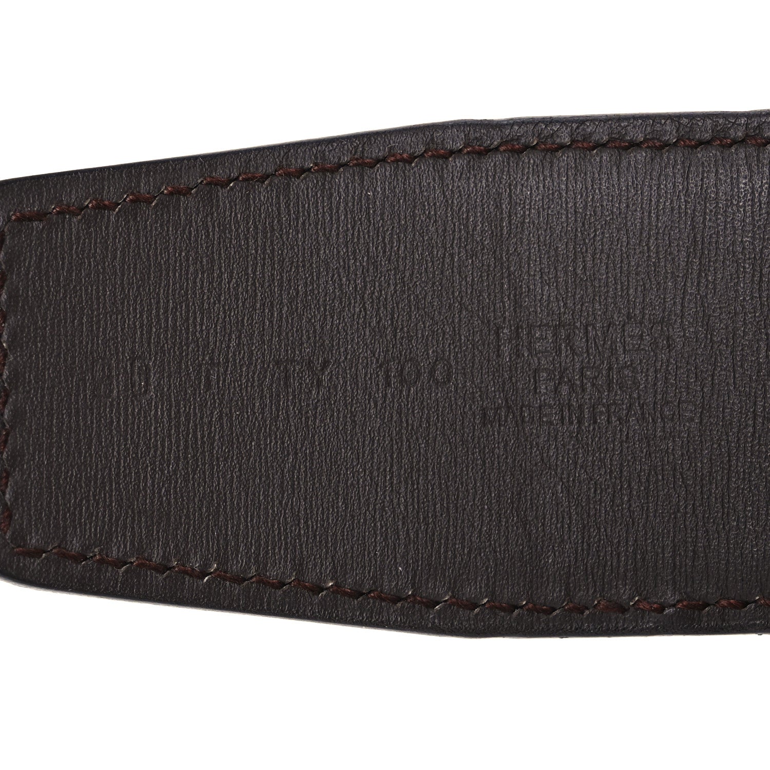Hermes Box Chamonix 42mm Constance Belt 90 36 Black Chocolate 3 of 9
