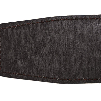 Hermes Box Chamonix 42mm Constance Belt 90 36 Black Chocolate 3 of 9