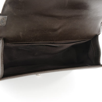 Chanel Lambskin Quilted Medium Boy Flap Brown 9 of 9