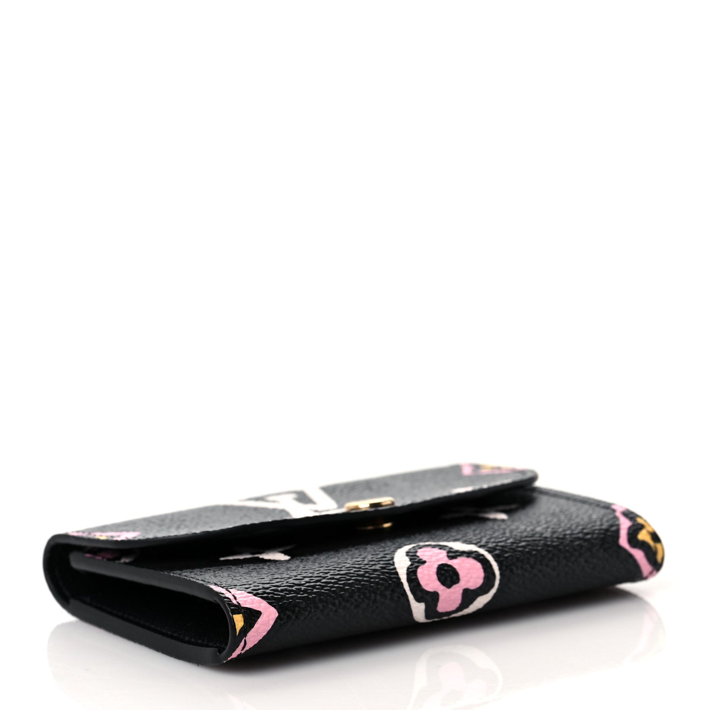 Monogram Giant Wild At Heart Rosalie Coin Purse Black