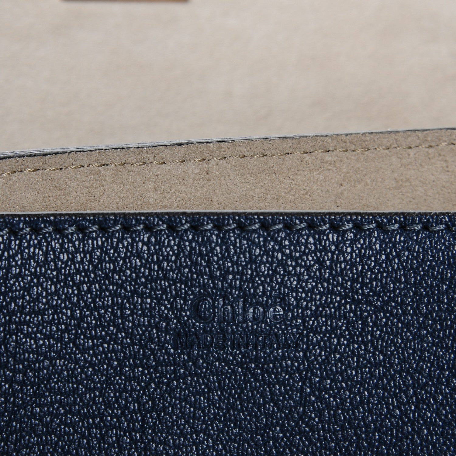 Chloe Goatskin Drew Shoulder Bag Denim Blue 6 of 7