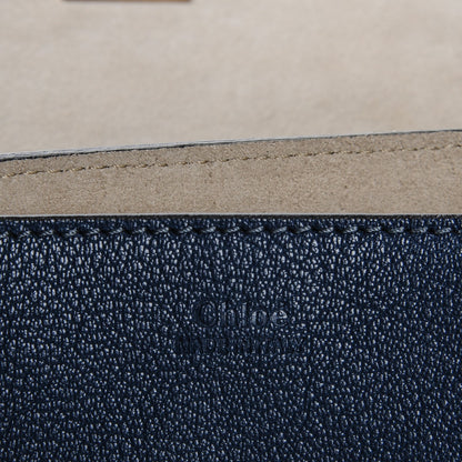 Chloe Goatskin Drew Shoulder Bag Denim Blue 6 of 7