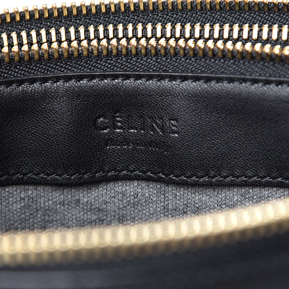 Celine Lambskin Large Trio Crossbody Bag Black 7 of 11