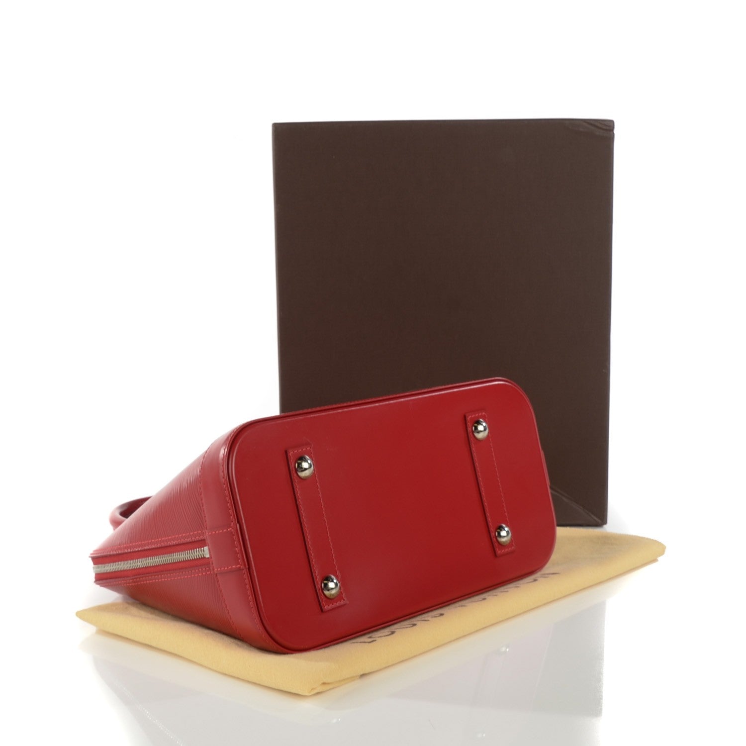 Louis Vuitton Epi Alma PM Carmine 4 of 8