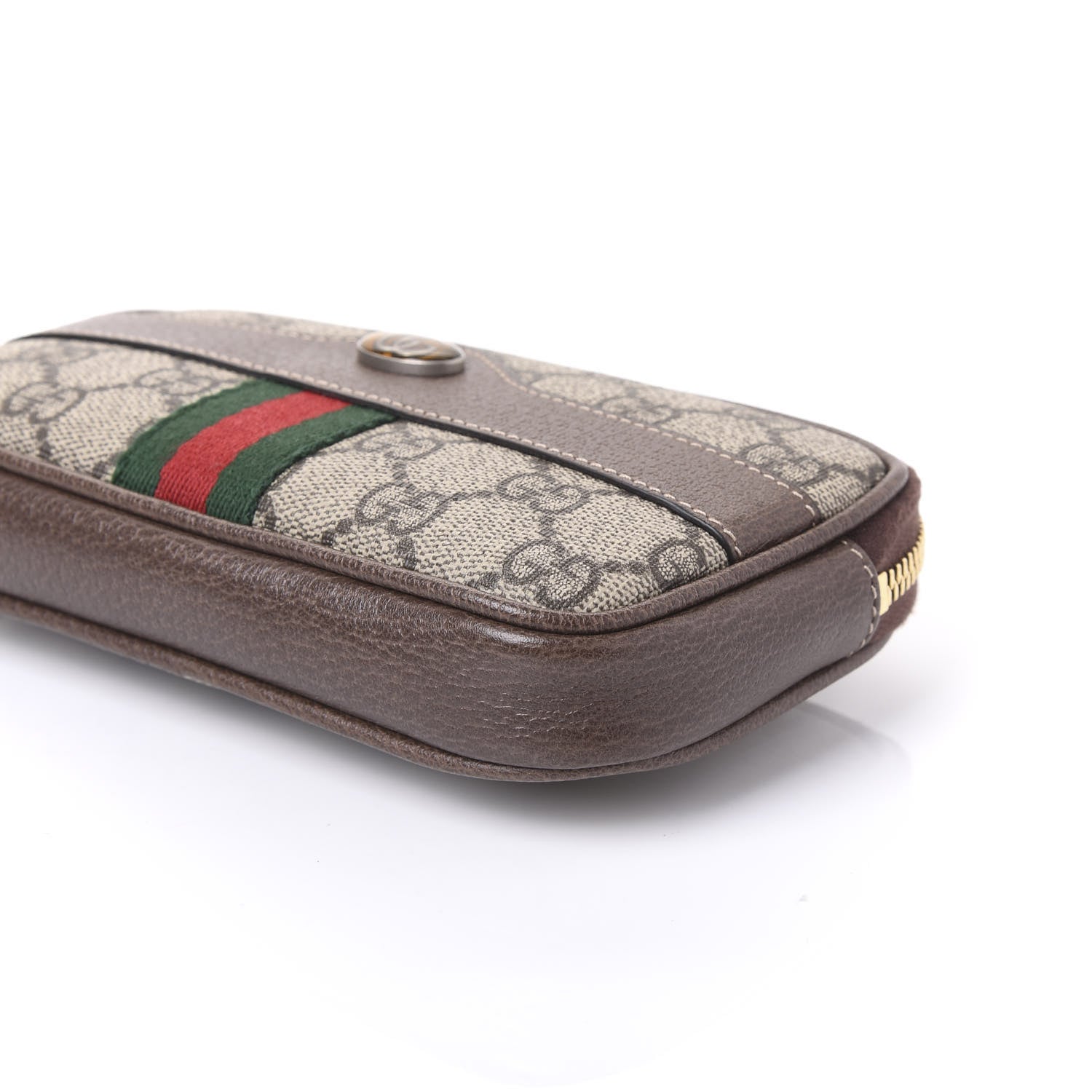 Gucci GG Supreme Monogram Ophidia Belted iPhone Case 80 32 Dark Brown 6 of 9