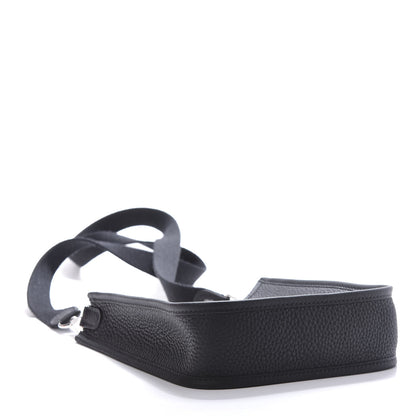 Hermes Taurillon Clemence Evelyne TPM Black 4 of 11