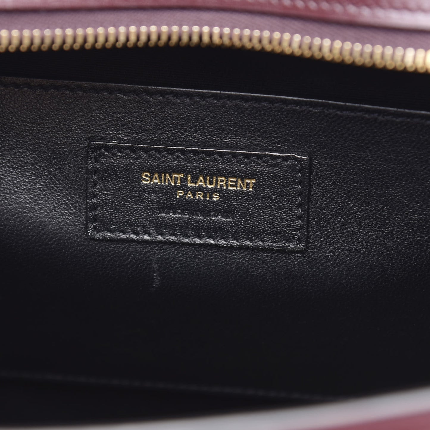 Canvas Calfskin Medium Uptown Tote Dark Beige