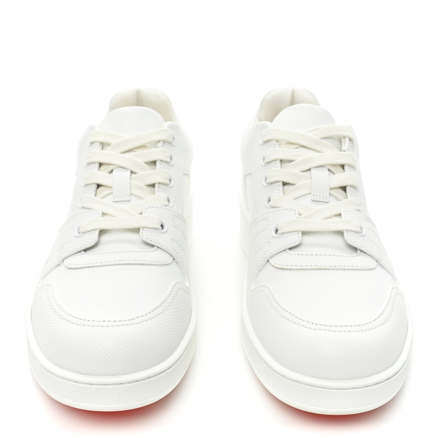 Epsom Calfskin Womens Free Sneakers 37 White