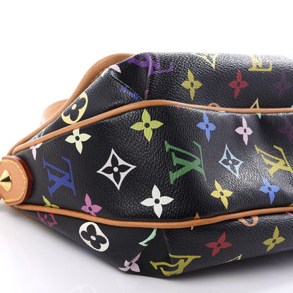 Louis Vuitton Monogram Multicolor Patti Black 5 of 8
