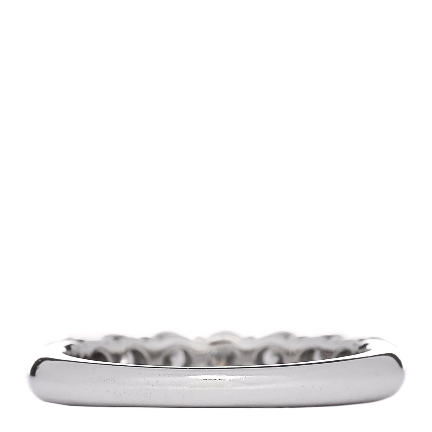 Platinum Diamond .91ctw 3.5mm Embrace Band Ring 56 7.5