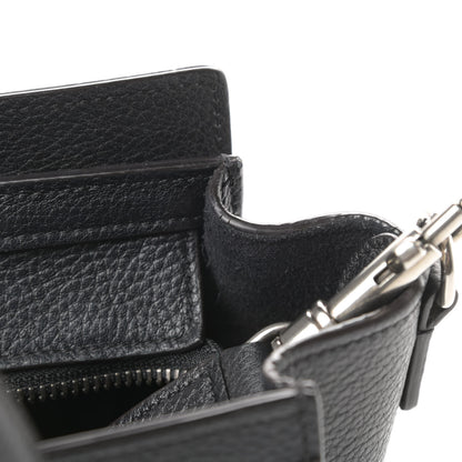 Celine Drummed Calfskin Nano Luggage Black 13 of 13