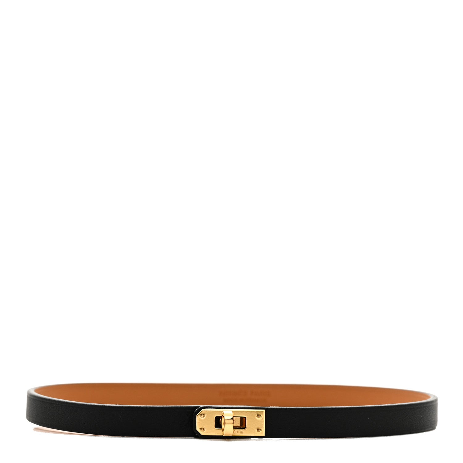 Hermes Swift Mini Kelly Choker Necklace Black 1 of 5