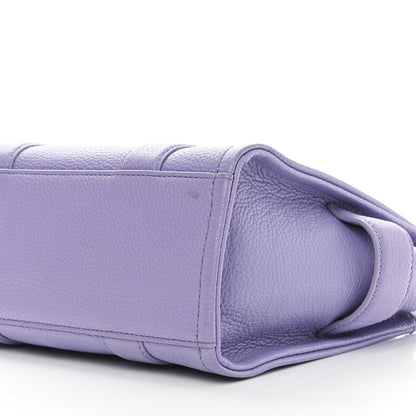 Marc Jacobs Grained Calfskin Mini The Tote Bag Purple 11 of 11