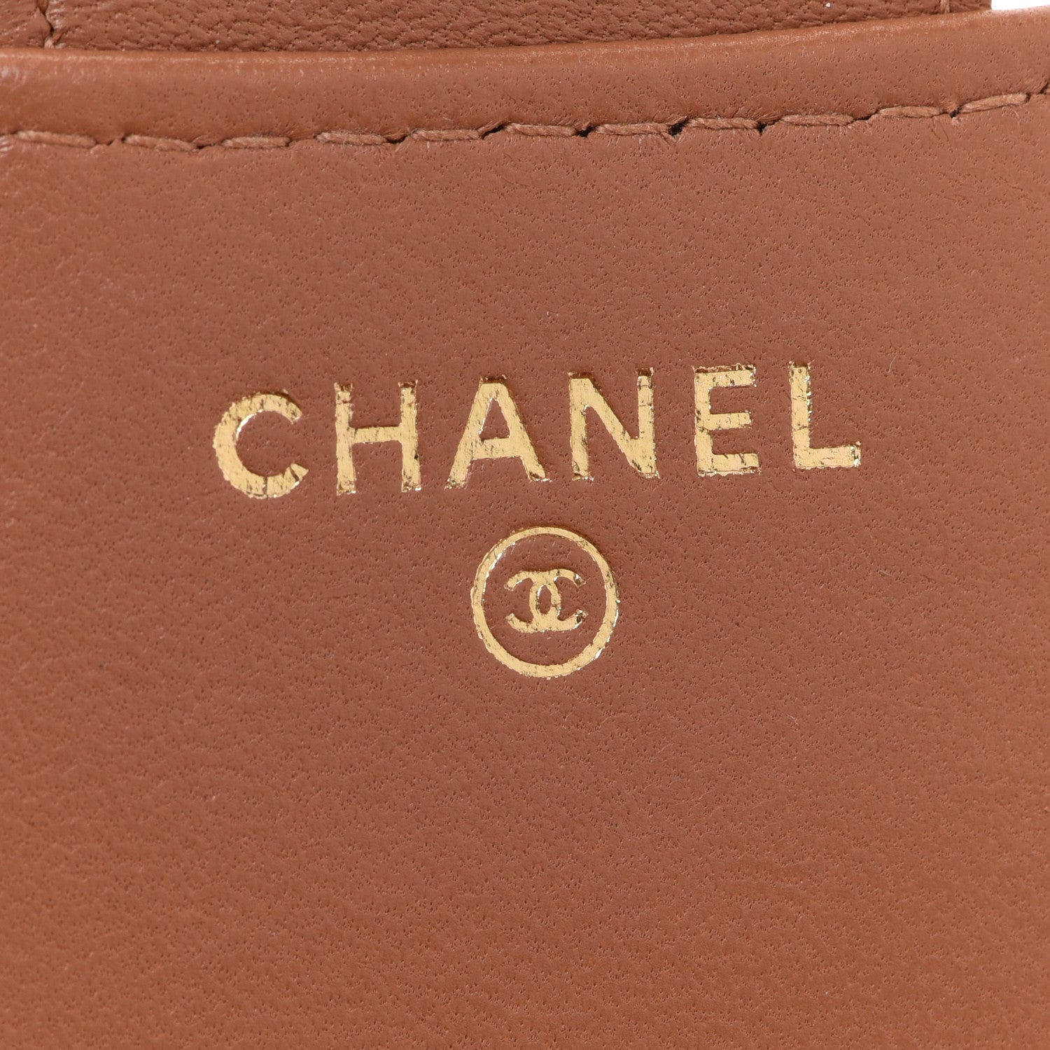 Chanel Lambskin Quilted Compact Flap Wallet Beige 6 of 14