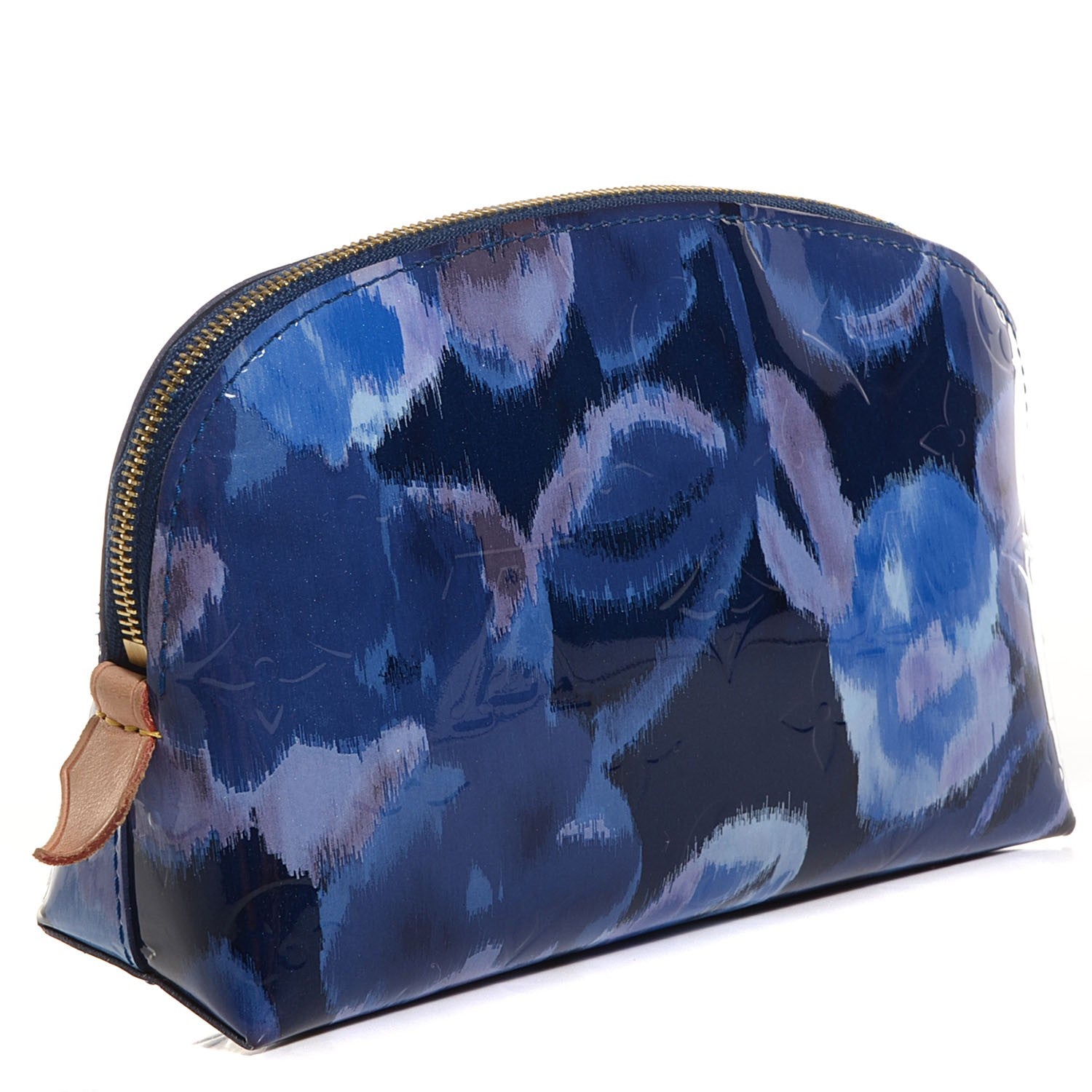 Louis Vuitton Vernis Ikat Cosmetic Pouch Grand Blue 3 of 7