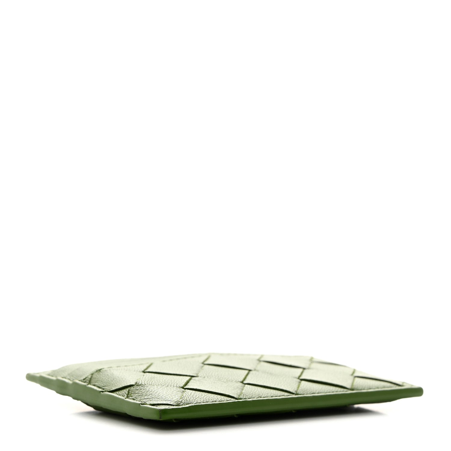 Bottega Veneta Nappa Intrecciato Card Holder Green 4 of 10