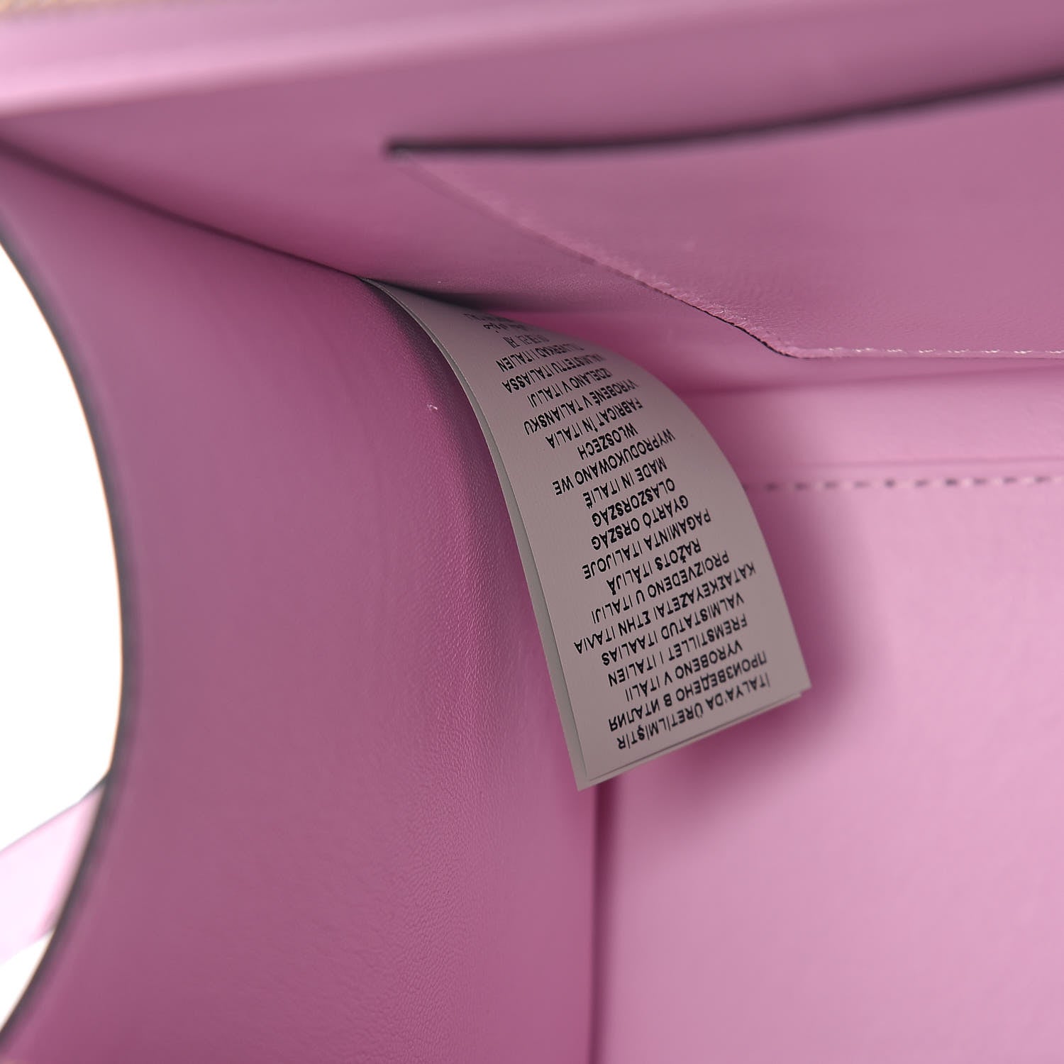 Versace Calfskin Medusa Stud Tribute Tote Pink 7 of 10