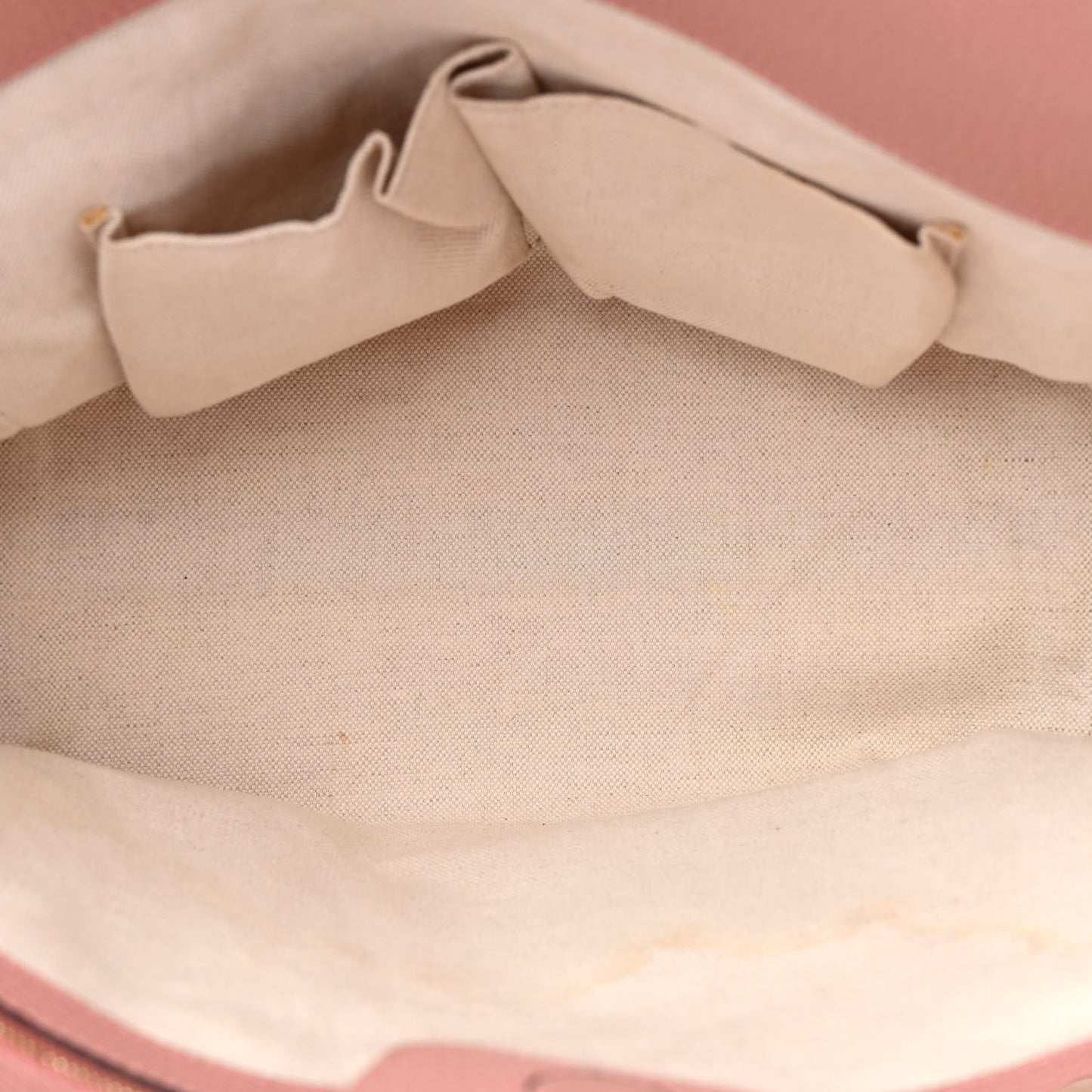 Dollar Calfskin Small Swing Tote Grey Field Soft Pink