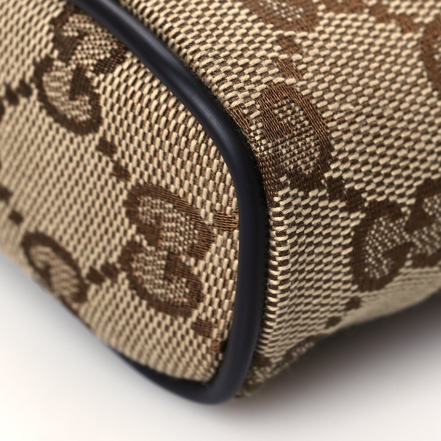 Gucci Monogram Belt Bag Dark Brown 10 of 11