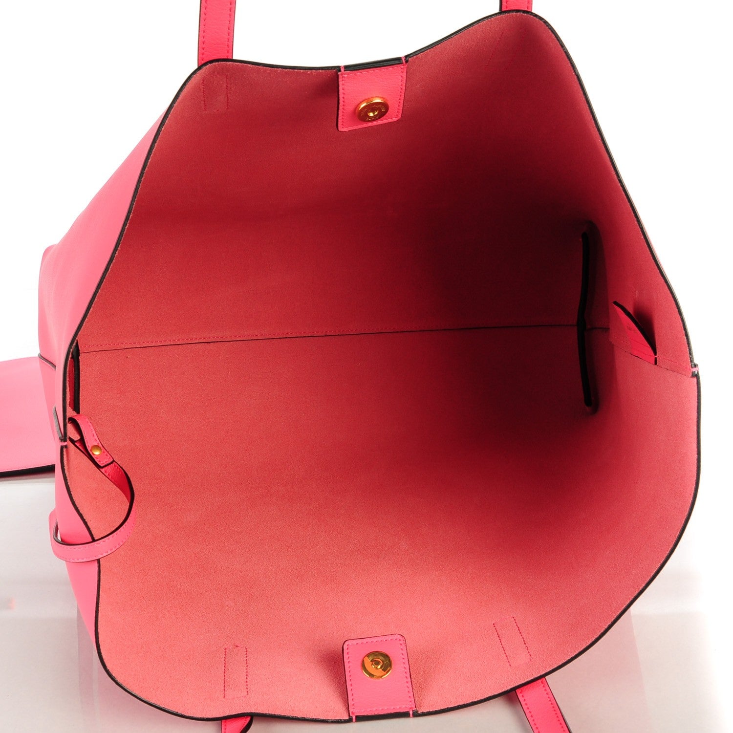 Saint Laurent Calfskin Large Shopping Tote Pale Rose 5 of 7