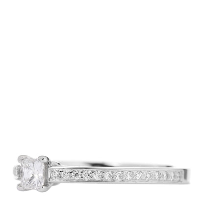 Tiffany Platinum Diamond .25ctw Grace Engagement Ring 47 4 3 of 5