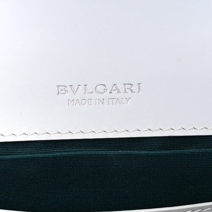 Bulgari Calfskin Serpenti Forever East West Shoulder Bag White 5 of 10