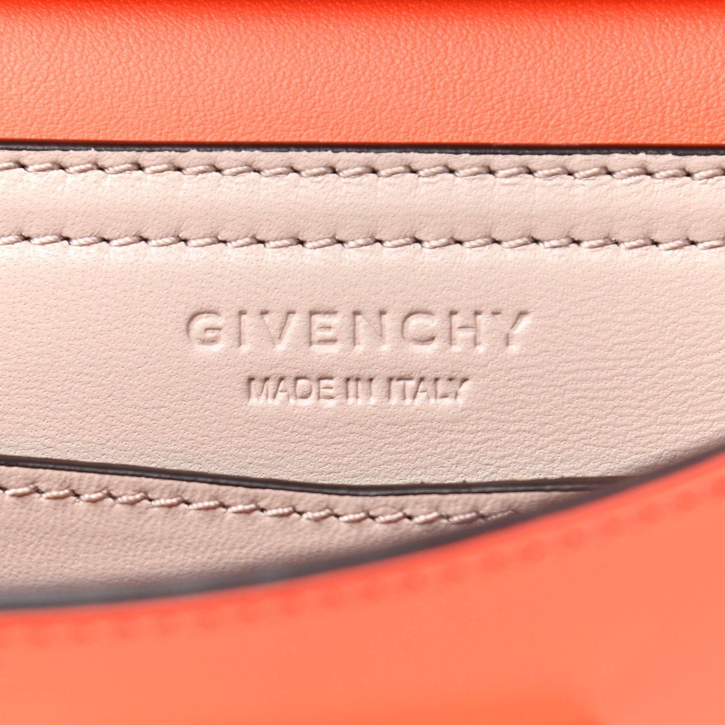Calfskin Mini Mystic Shoulder Bag Tangerine