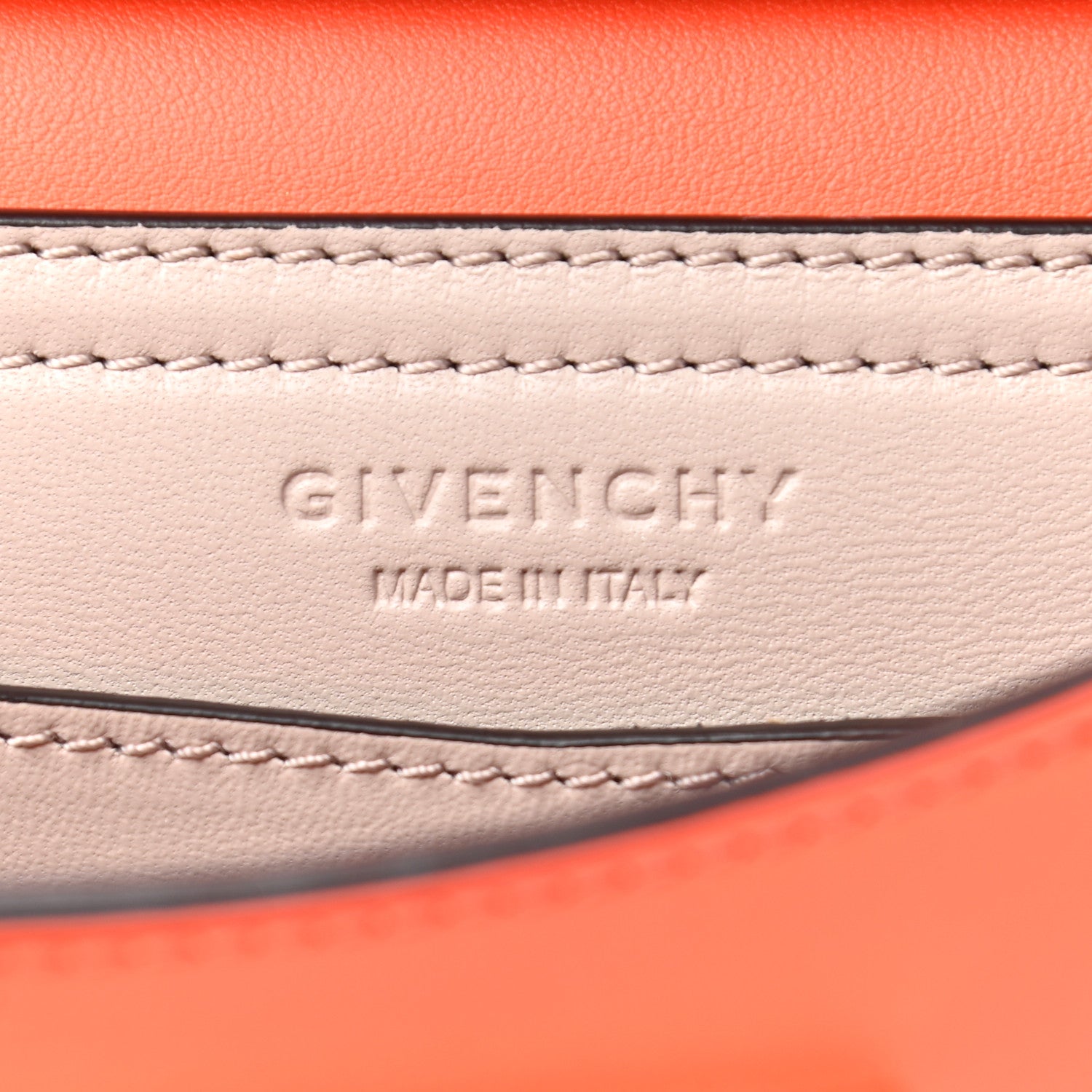 Givenchy Calfskin Mini Mystic Shoulder Bag Tangerine 6 of 8