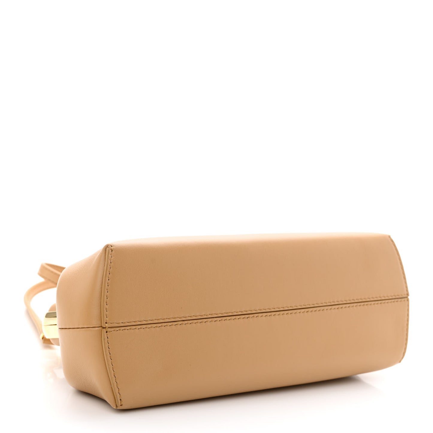 Shiny Nappa Small Fendi First Sand