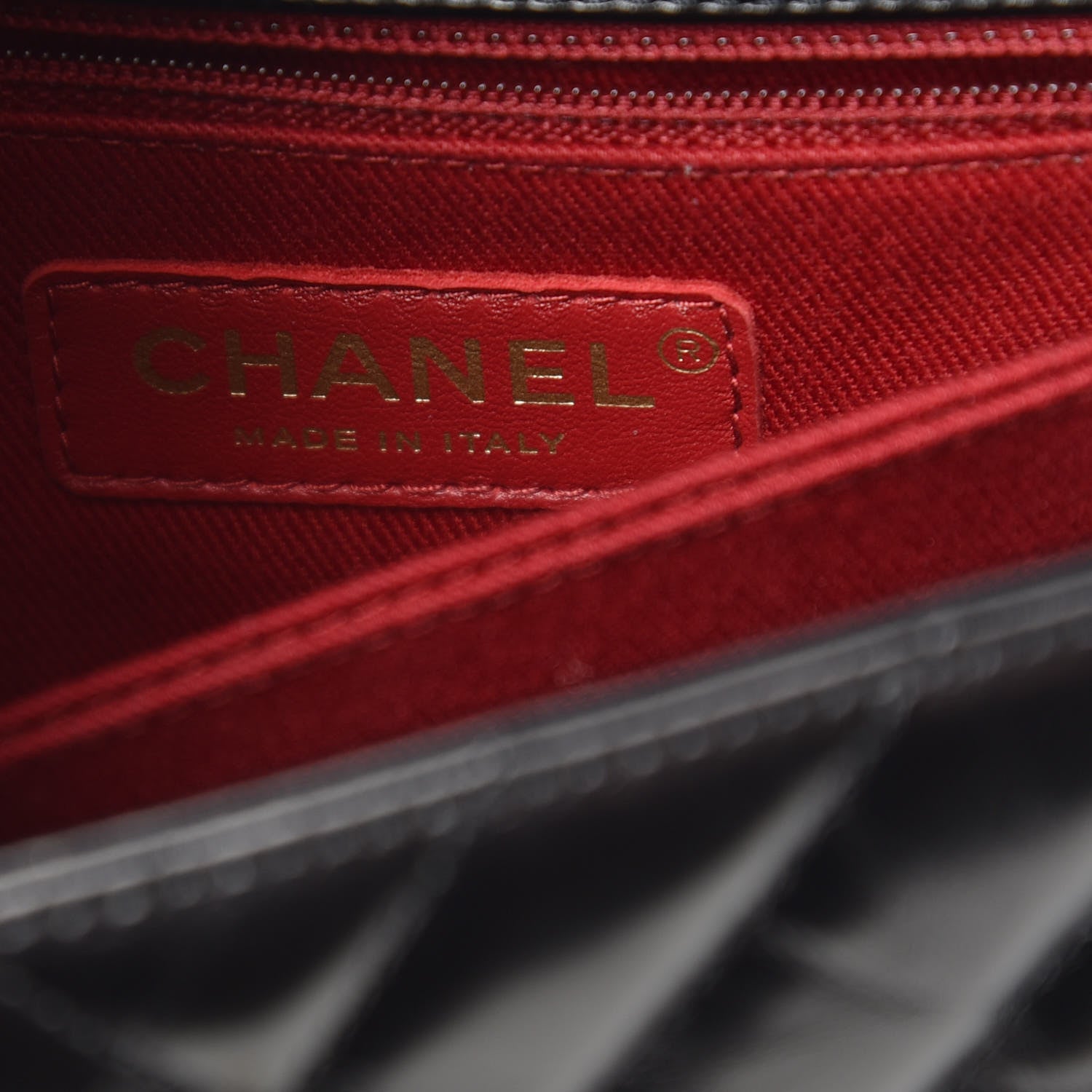 Chanel Calfskin Chevron Quilted Mini Coco Handle Flap Black 6 of 10