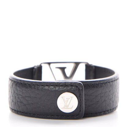 Louis Vuitton Taurillon Hockenheim Bracelet 21 Black 5 of 12