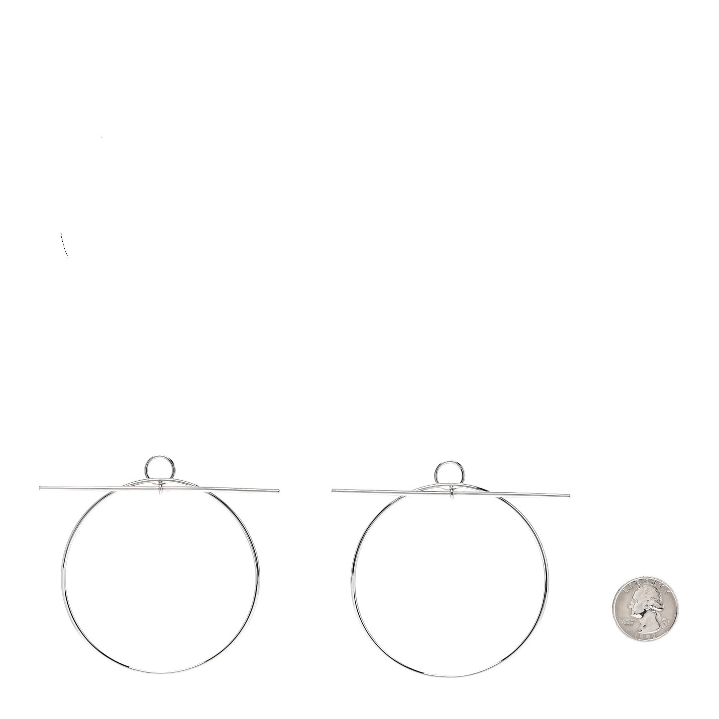 Sterling Silver TGM Loop Earrings