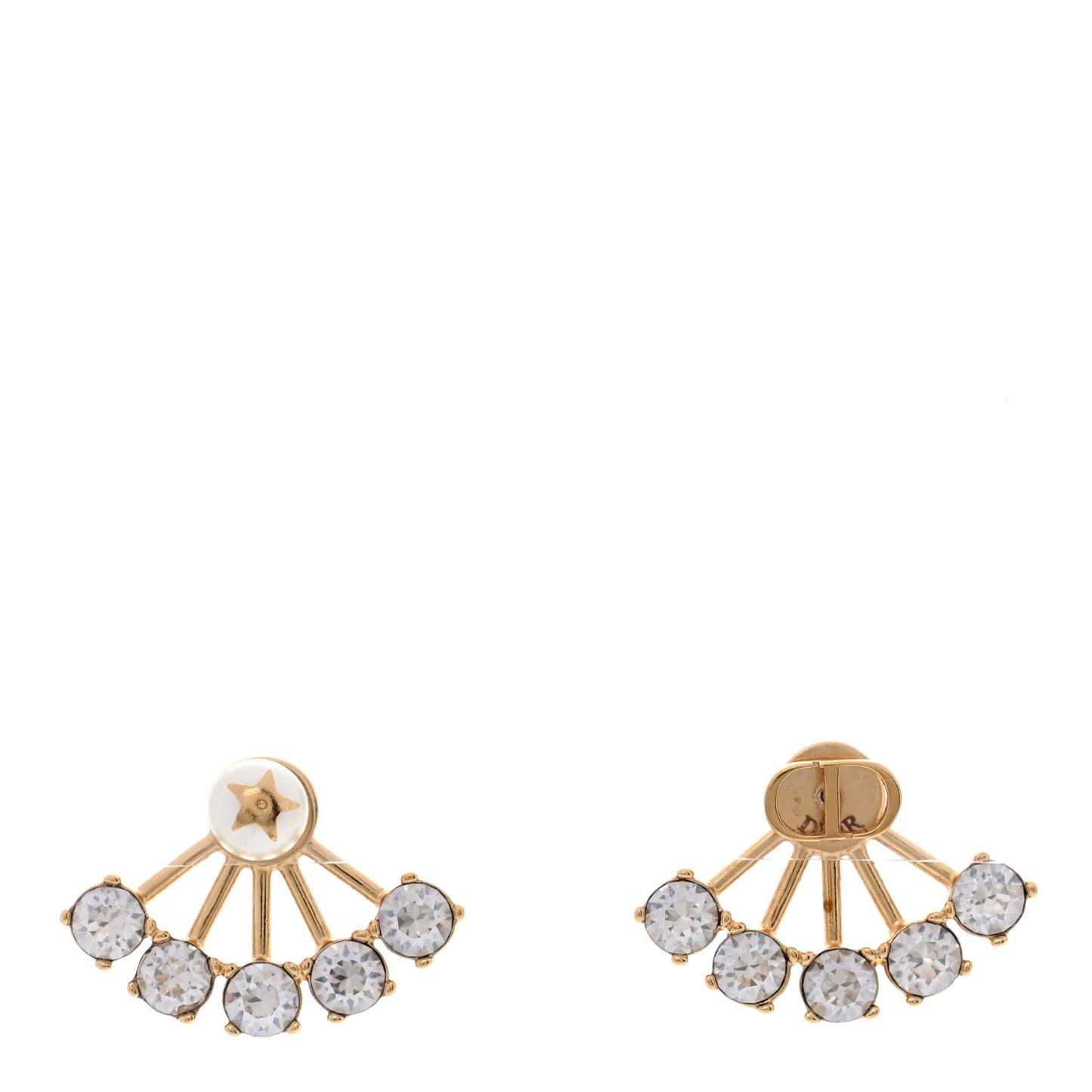 Crystal Pearl La Peite Tribale Earrings