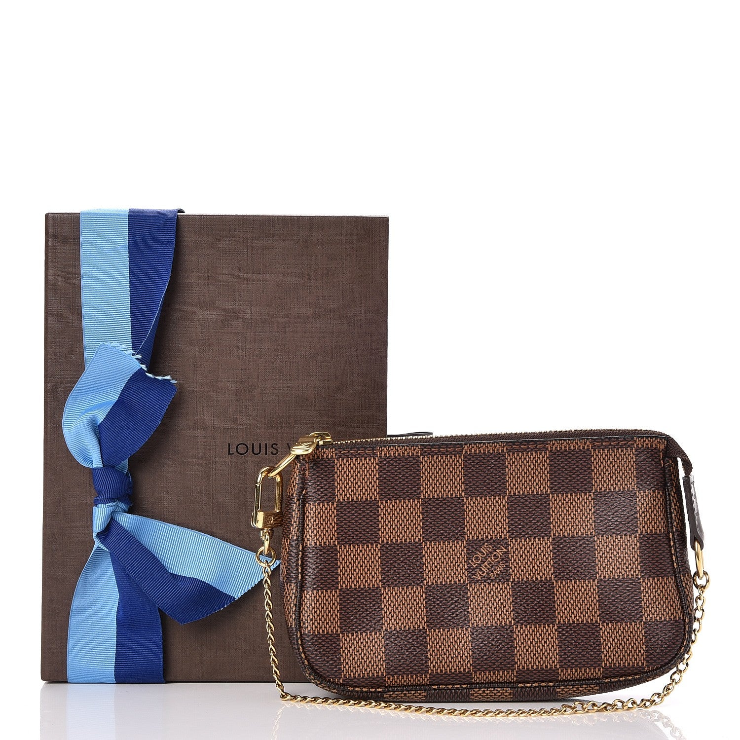 Louis Vuitton Damier Ebene Mini Pochette Accessories 8 of 8