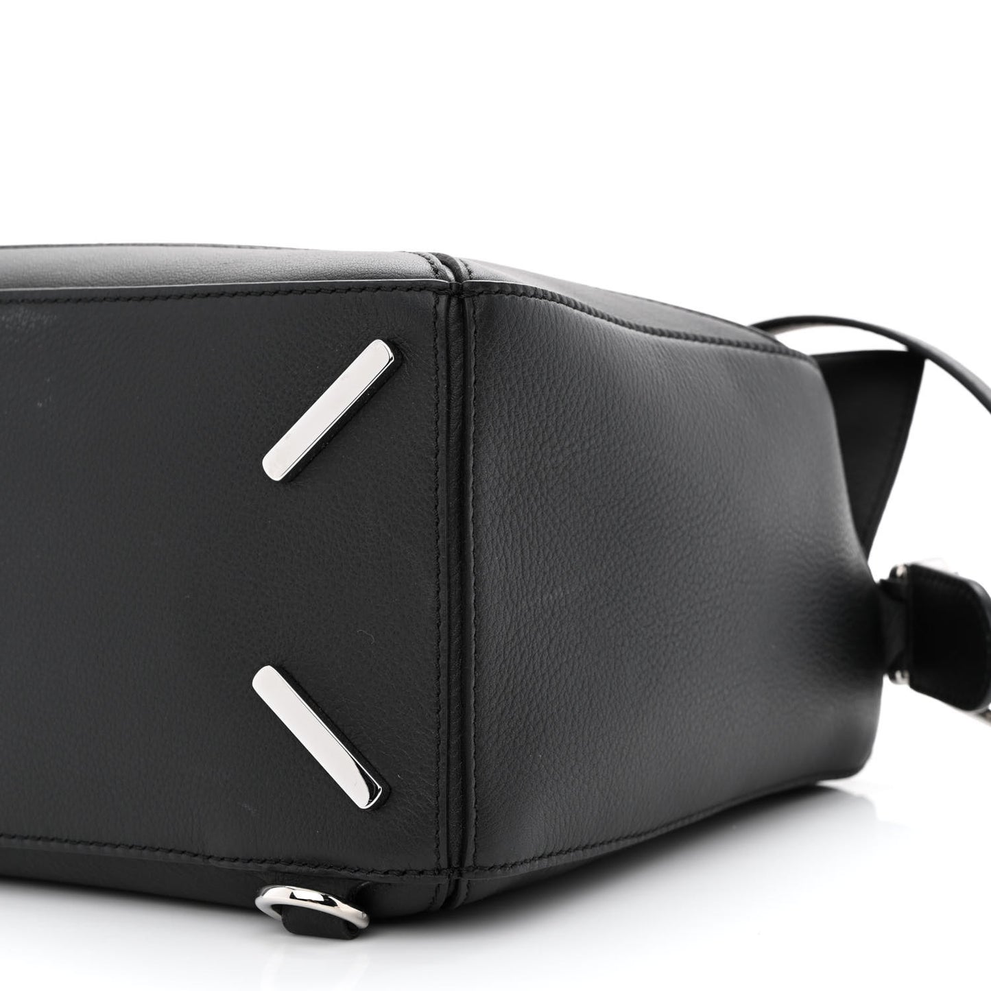 Calfskin Medium Puzzle Bag Black