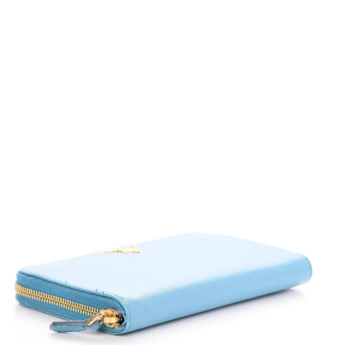 Saffiano Metal Zip Around Wallet Voyage