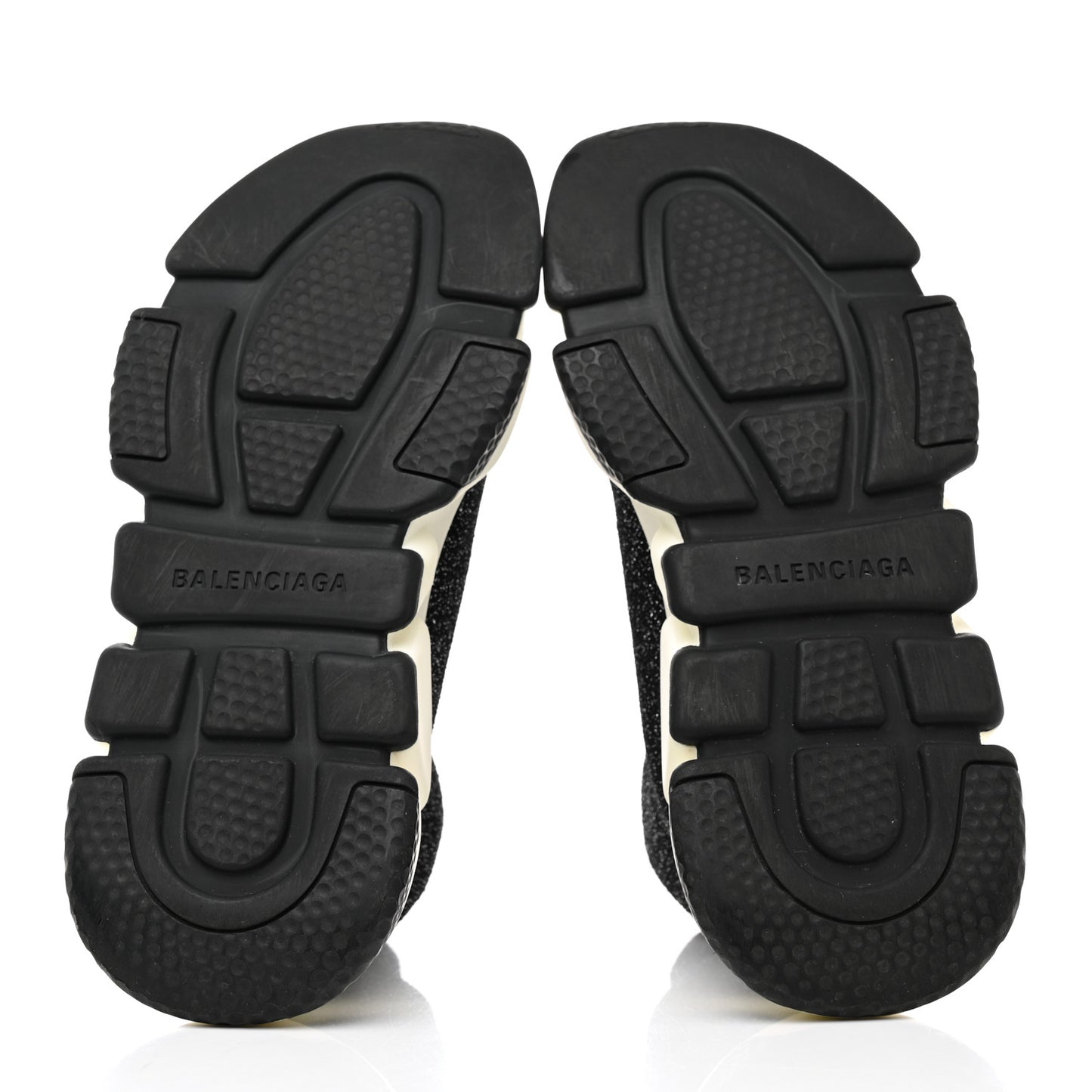 Knit Metal Womens Speed Sneakers 36 Black Gold