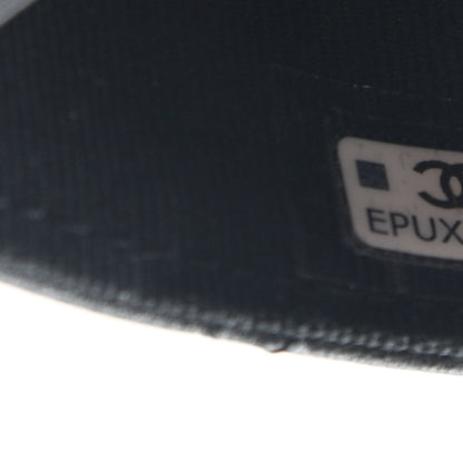 Chanel Lambskin Quilted Flap Card Holder Wallet Black 8 of 9