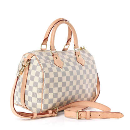Louis Vuitton Damier Azur Speedy Bandouliere 25 3 of 13