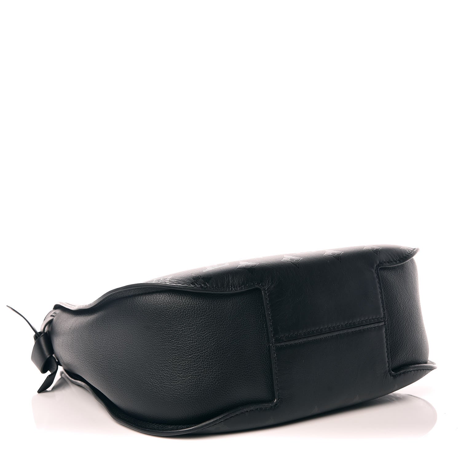 Louis Vuitton Cuir Plume Very Hobo Black 4 of 9