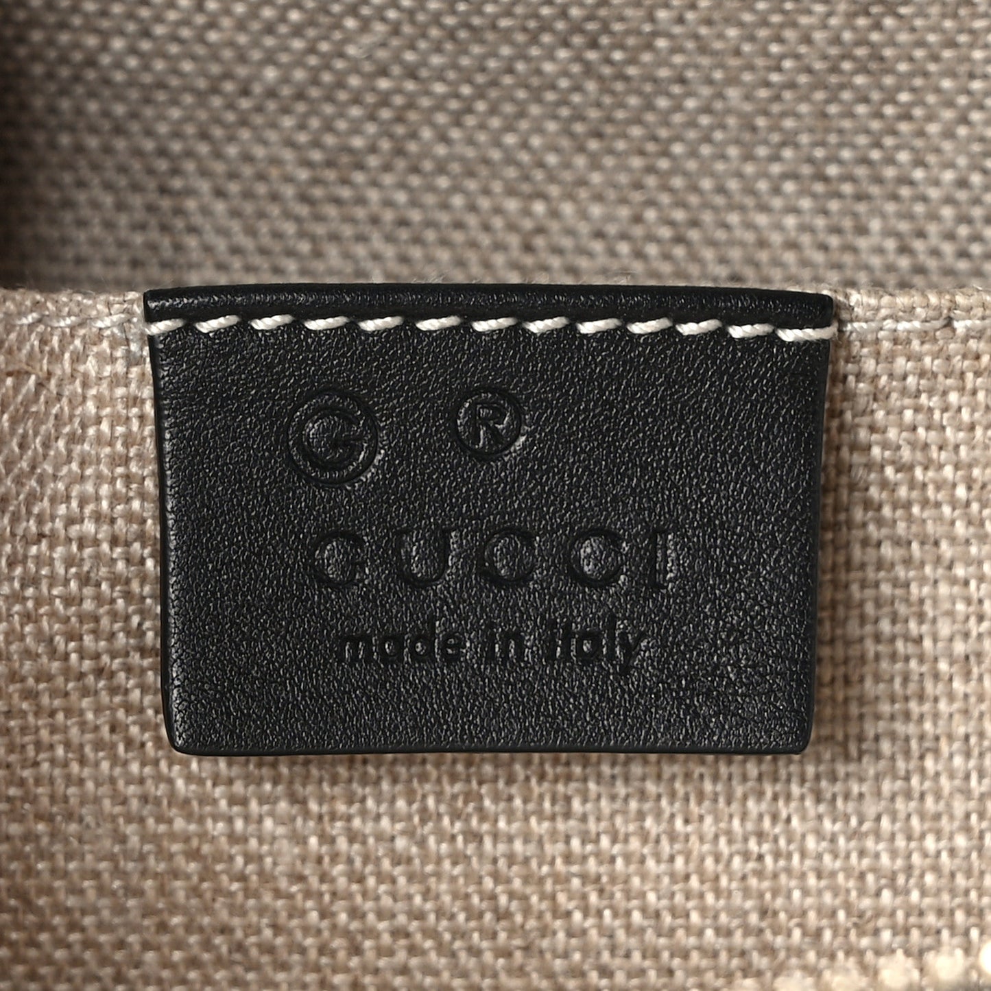 Microguccissima Mini Dome Bag Black
