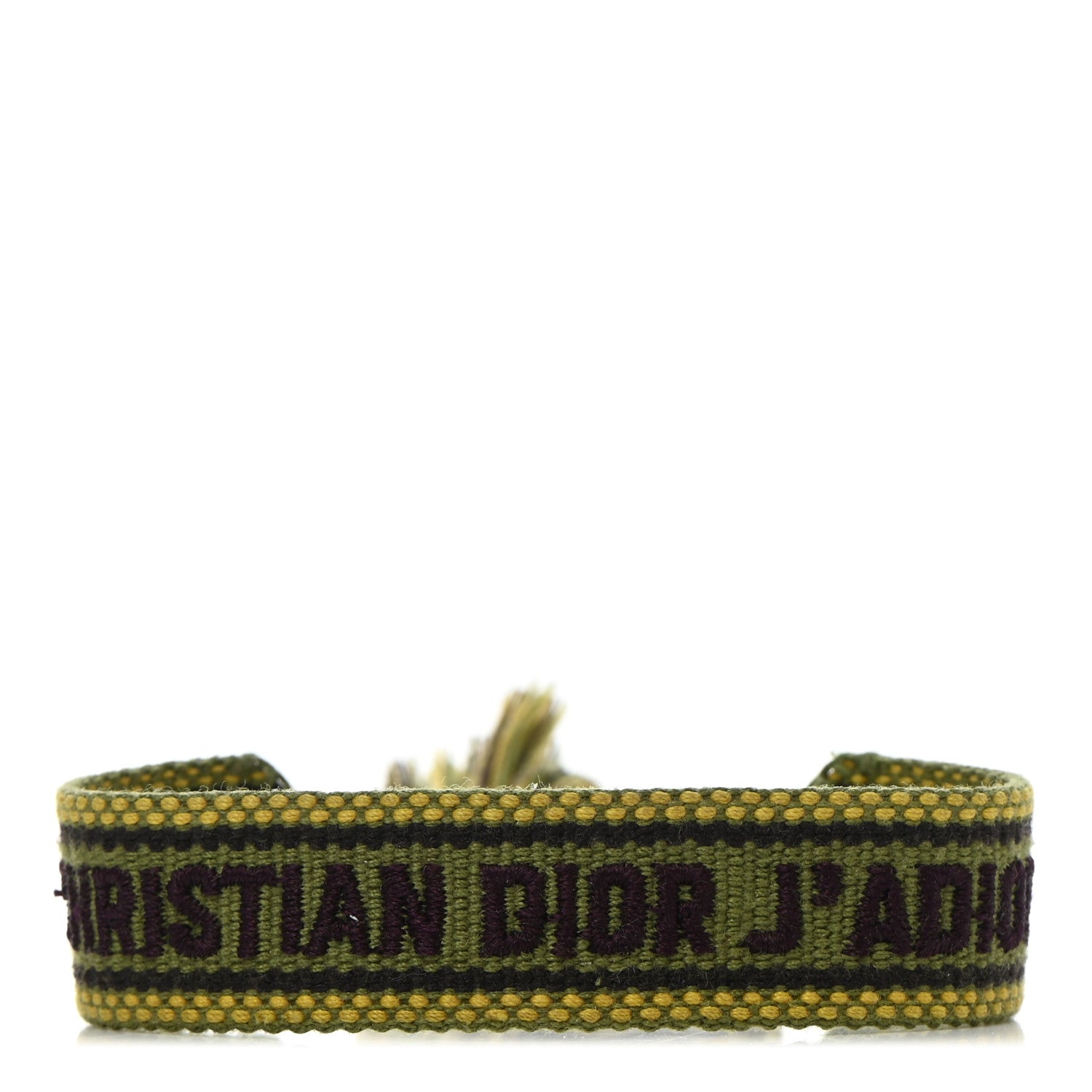 Christian Dior Woven Cotton J'Adior Friendship Bracelet 1 of 4
