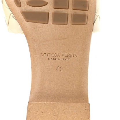 Bottega Veneta Nappa Intrecciato Parco Flat Sandals 40 Sea Salt 7 of 8