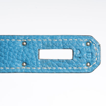 Hermes Togo Kelly Retourne 40 Blue Jean 4 of 24