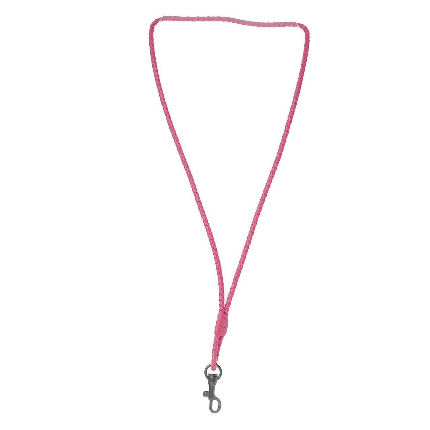 Nappa Intrecciato Lanyard Strap Pink