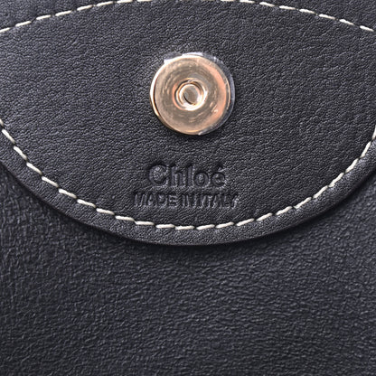 Chloe Small Grain Smooth Calfskin Medium Darryl Tote Black 6 of 9